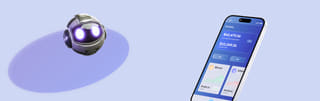 Hero section background of the Trustendic trading platform
